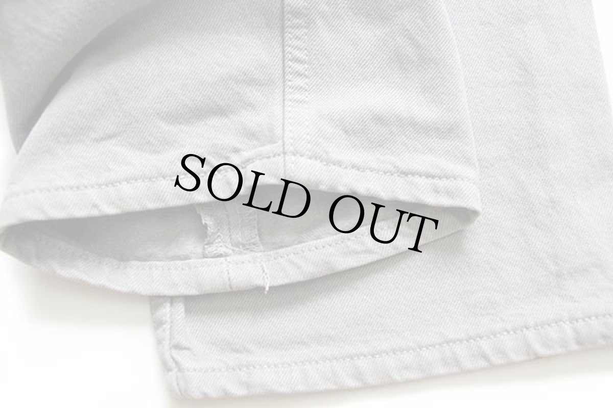 画像8: 00s USA製 Levi'sリーバイス 501 カラーデニムパンツ 後染め グレー w36 L32 (8)