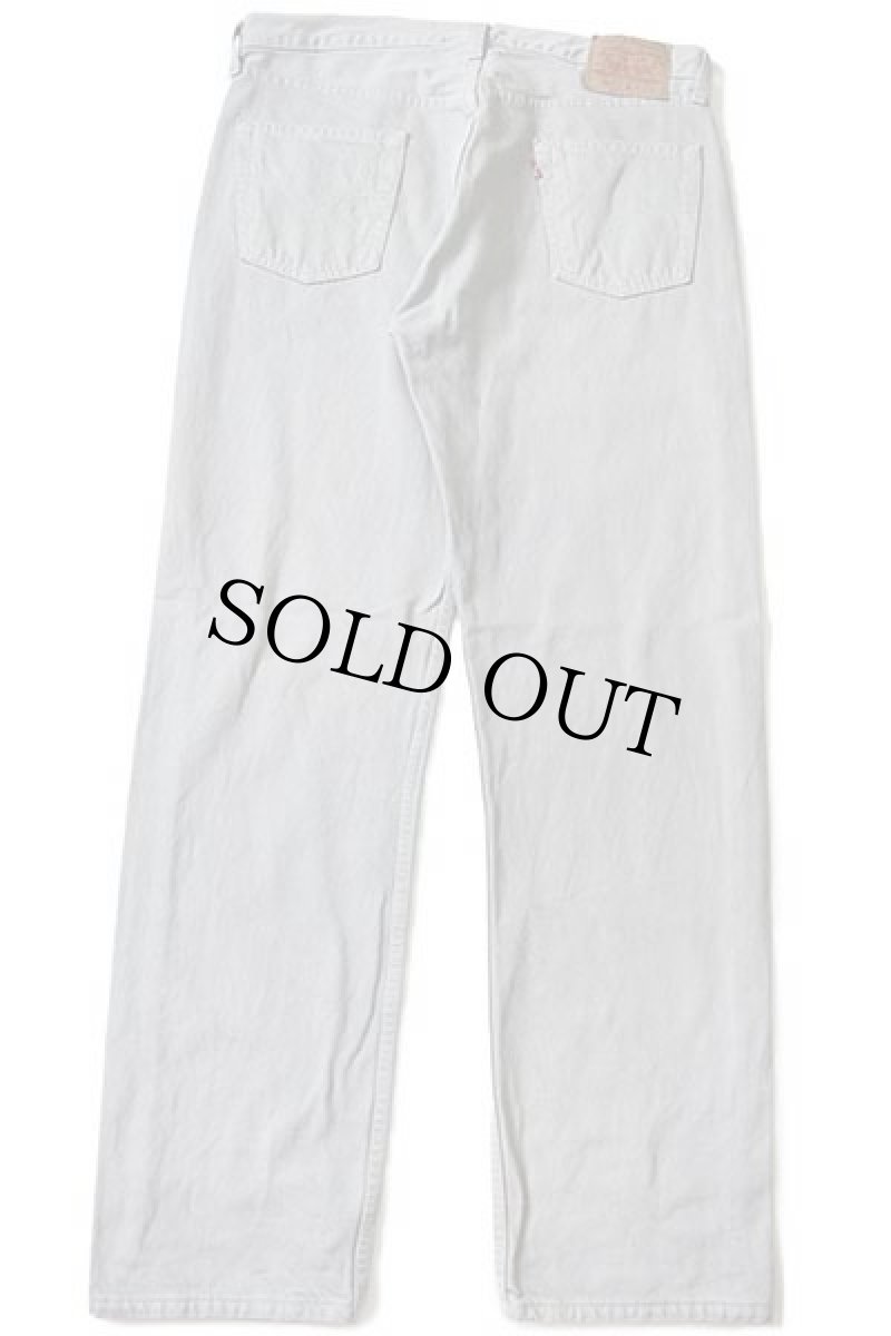 画像3: 00s USA製 Levi'sリーバイス 501 カラーデニムパンツ 後染め グレー w36 L32 (3)