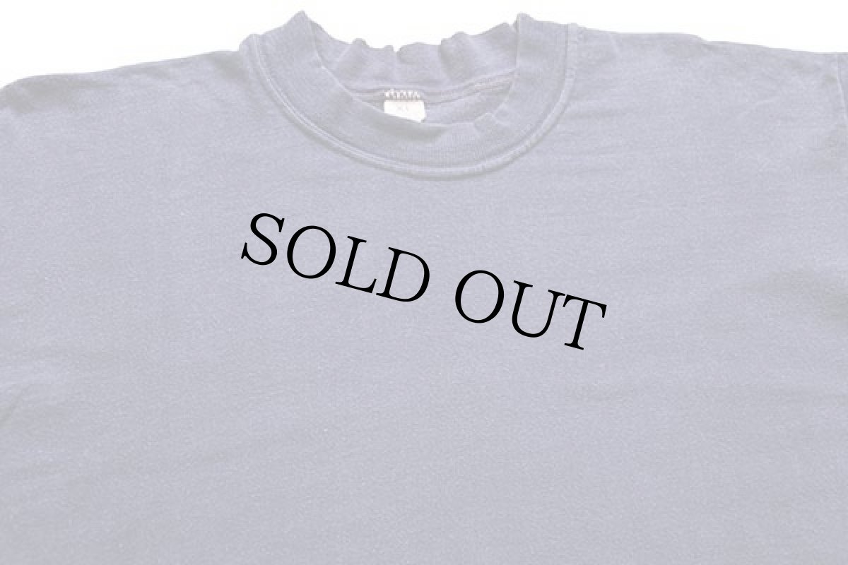 画像3: 60s USA製 Russell Southernラッセルサウザン 無地 コットン カットソー ナス紺 フェード (3)