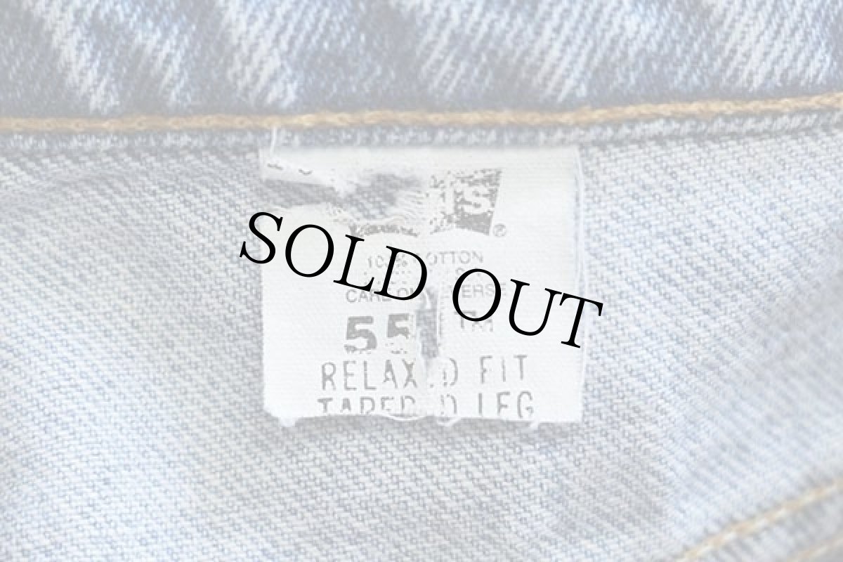 画像6: 90s USA製 Levi'sリーバイス 550 デニムパンツ w33 (6)