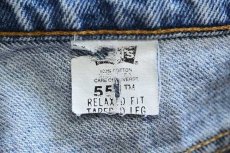 画像6: 90s USA製 Levi'sリーバイス 550 デニムパンツ w33★214 (6)