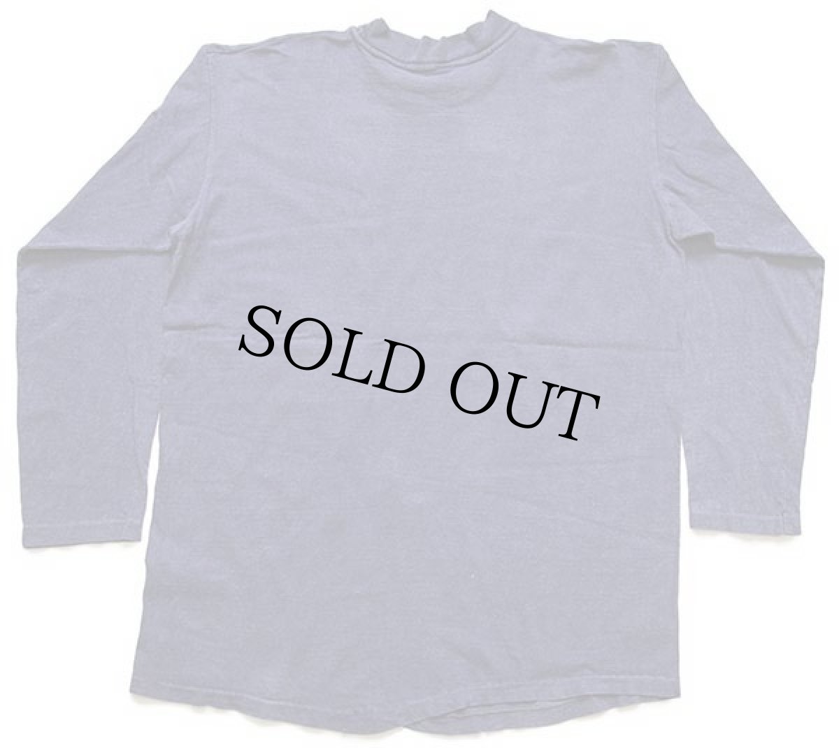 画像2: 60s USA製 Russell Southernラッセルサウザン 無地 コットン カットソー ナス紺 フェード (2)