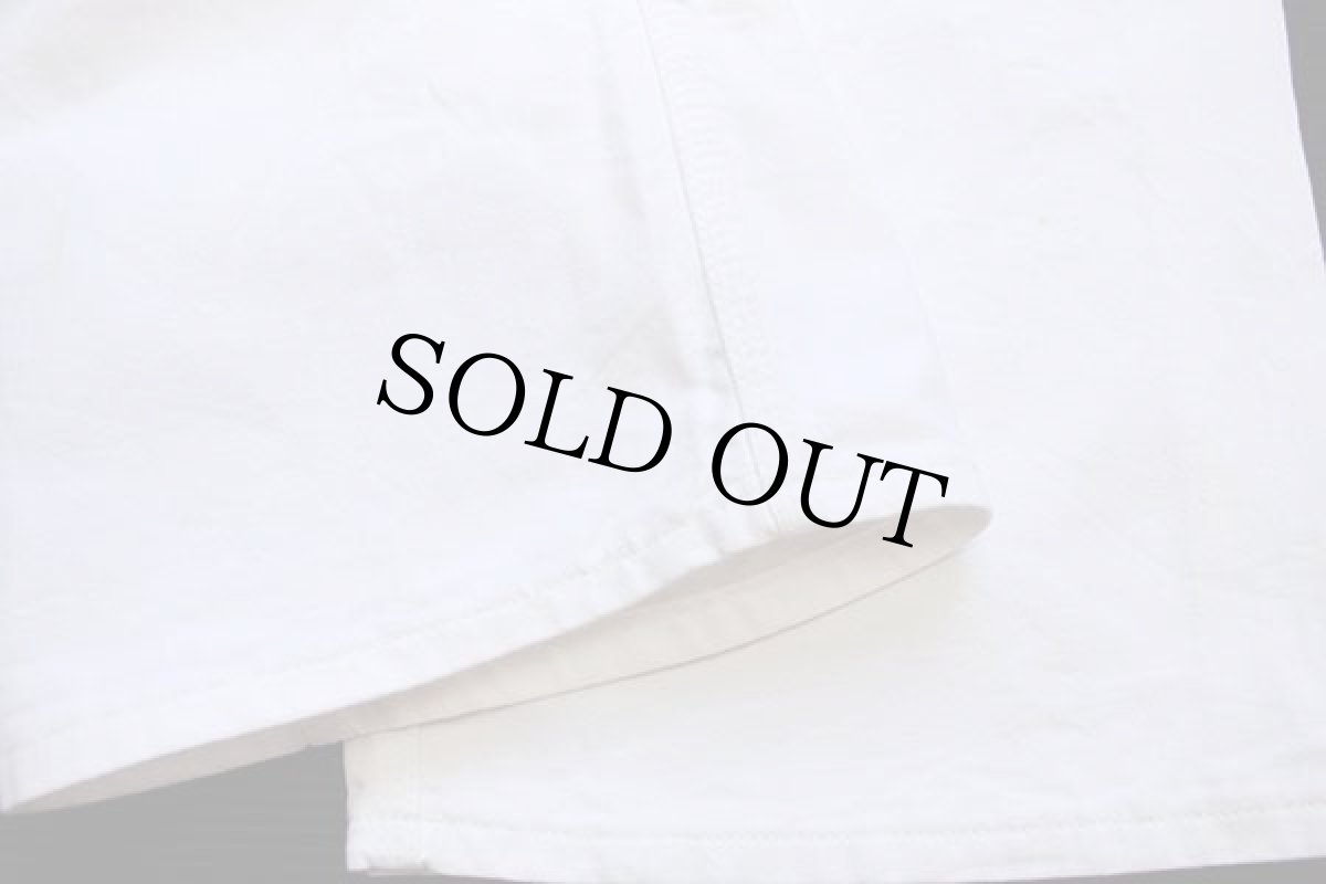 画像8: 90s USA製 Dickiesディッキーズ 山ポケ コットン オーバーオール 生成り w38 L30 (8)