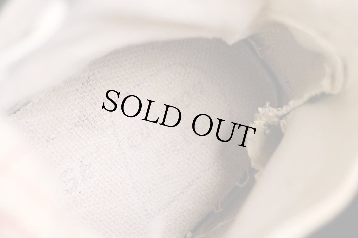 画像10: 60s CONVERSEコンバース Chuck Taylorチャックテイラー 三つ星 HI 当て布 生成り 10.5★スニーカー (10)