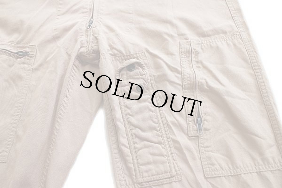 画像6: 00s 米軍 CWU-27/P パッチ付き カバーオール アラミド フライトスーツ タン 42R★83 つなぎ (6)