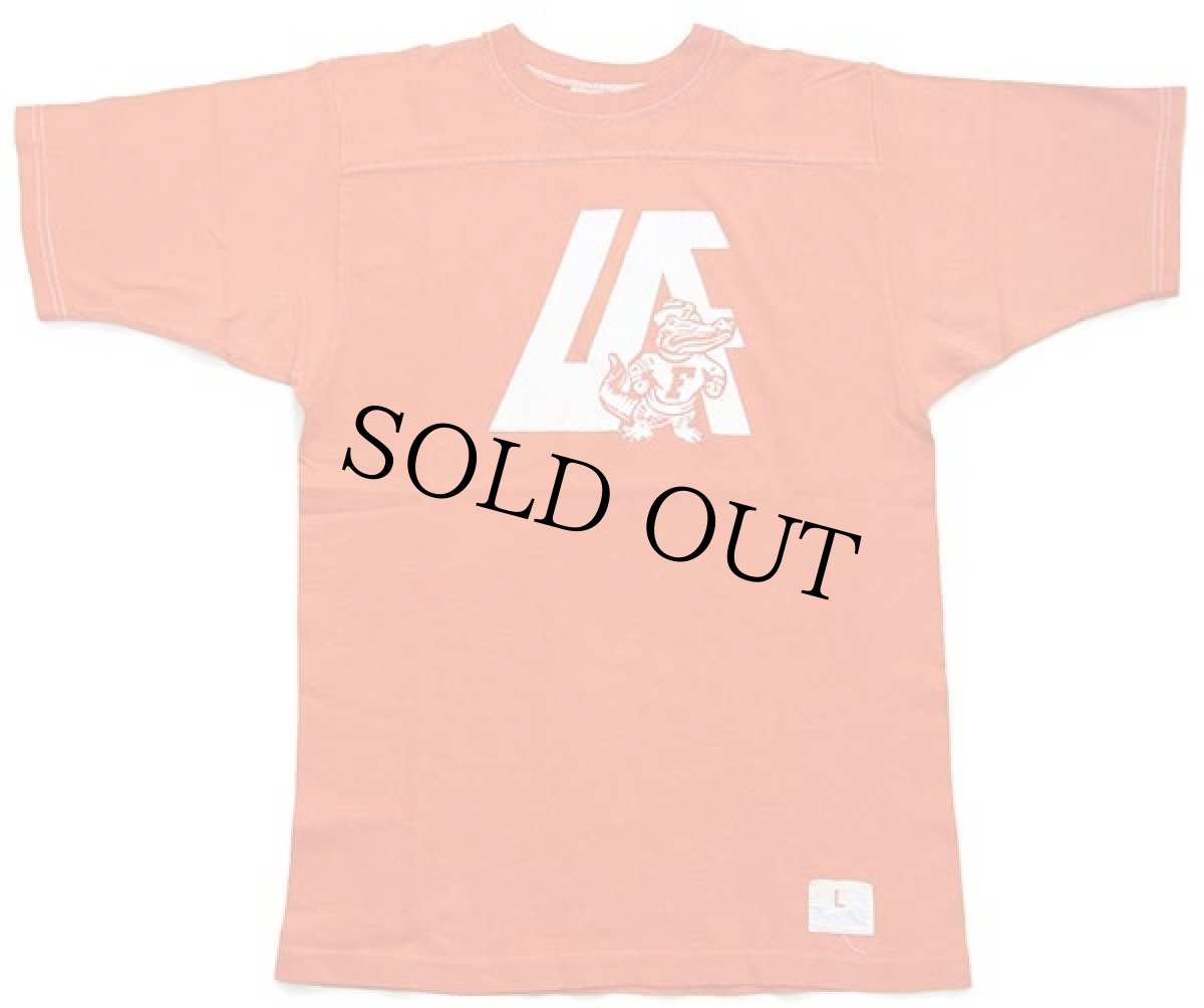 画像1: 70s USA製 Championチャンピオン Florida Gators コットン フットボールTシャツ オレンジ L (1)