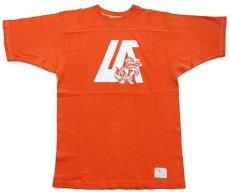 画像2: 70s USA製 Championチャンピオン Florida Gators コットン フットボールTシャツ オレンジ L (2)