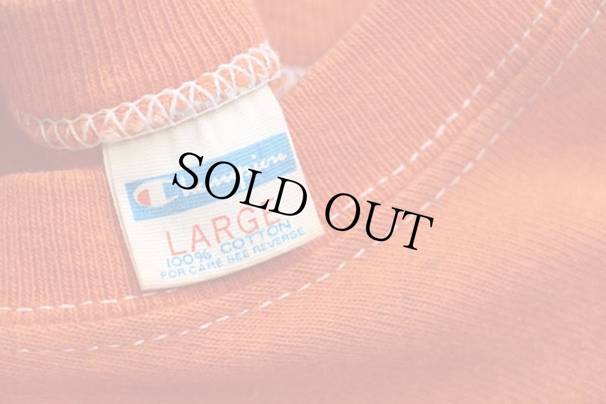 画像4: 70s USA製 Championチャンピオン Florida Gators コットン フットボールTシャツ オレンジ L (4)