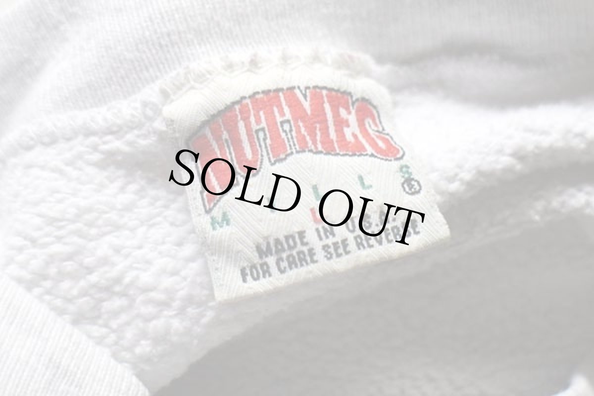 画像5: 90s USA製 NFL CLEVELAND BROWNS アメフト 両面プリント スウェット 杢ライトグレー L (5)