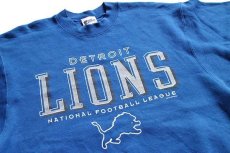 画像3: 90s USA製 PRO PLAYER NFL DETROIT LIONS スウェット 青 L (3)