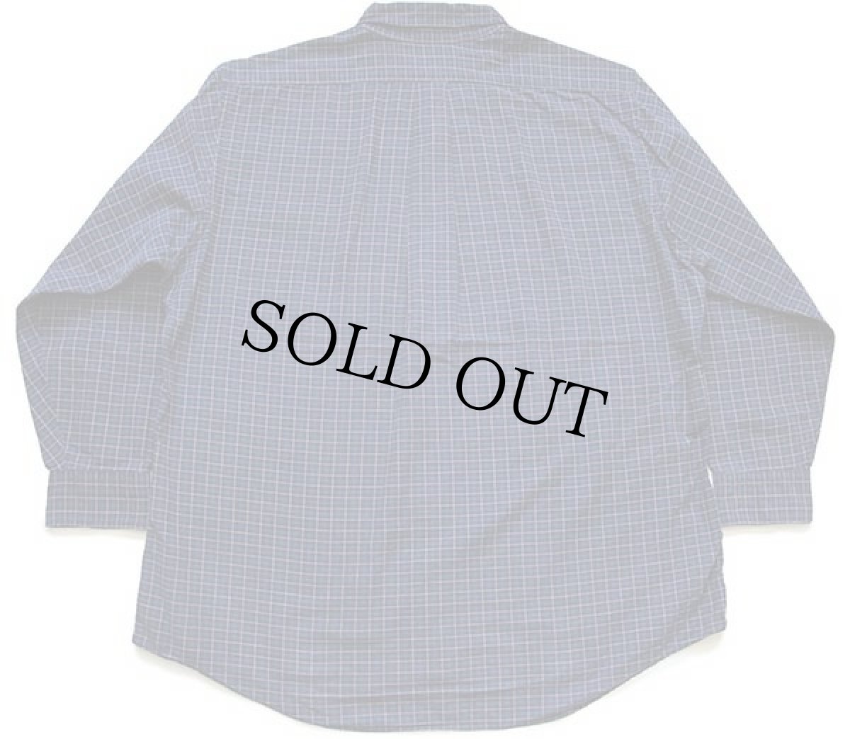 画像2: 80s USA製 L.L.Bean チェック ボタンダウン オックスフォード コットンシャツ 17.5 (2)