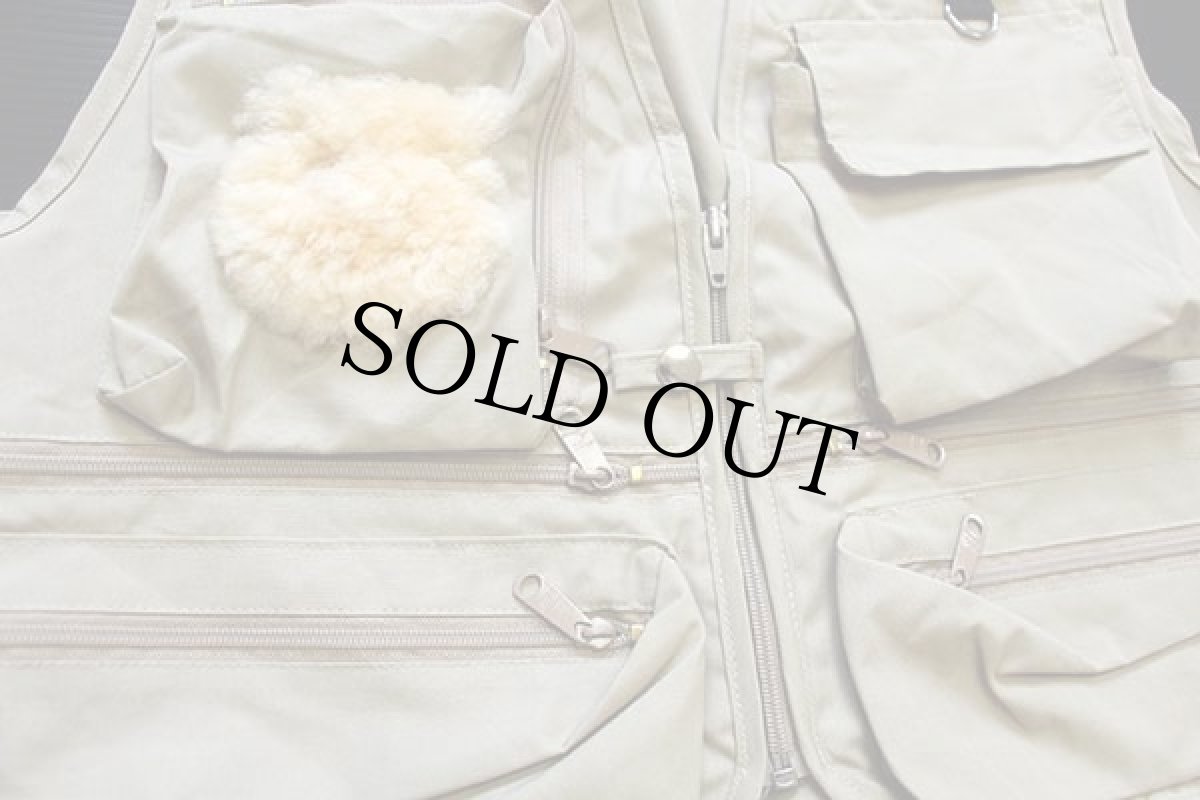 画像3: 80s SUNSHINE MOUNTAIN フィッシングベスト カーキ M (3)