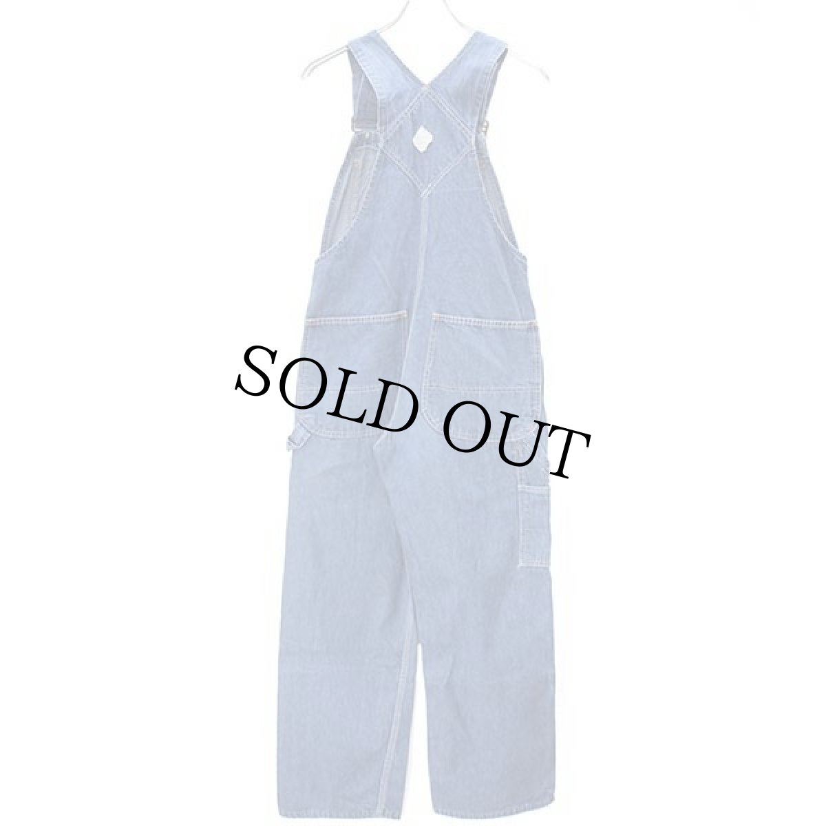 画像3: 70s USA製 JCPenney BIGMACビッグマック インディゴ デニム オーバーオール w32 (3)