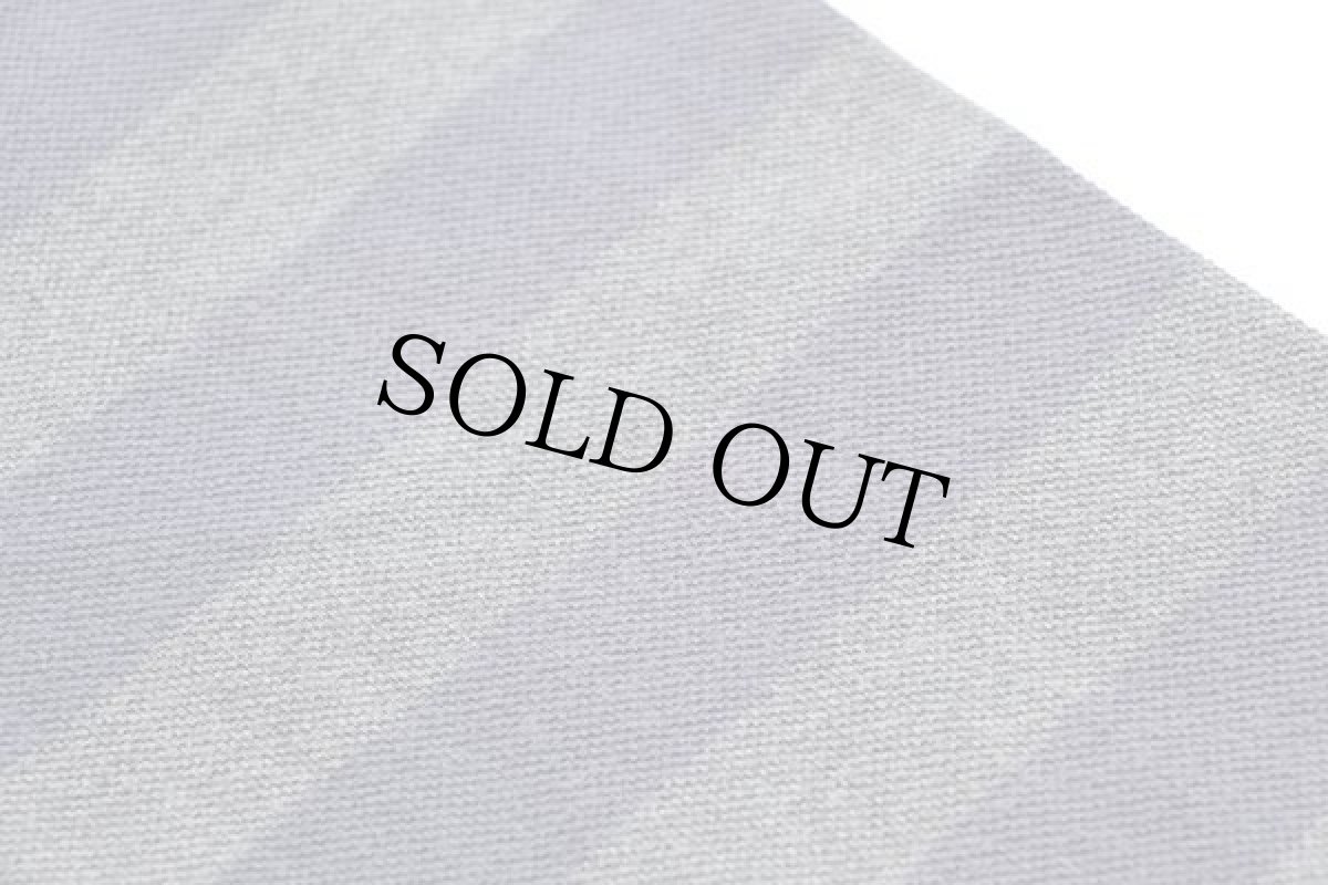 画像5: FRED PERRYフレッドペリー ワンポイント ボーダー ストレッチ 鹿の子 長袖ポロシャツ ナス紺×杢グレー L (5)