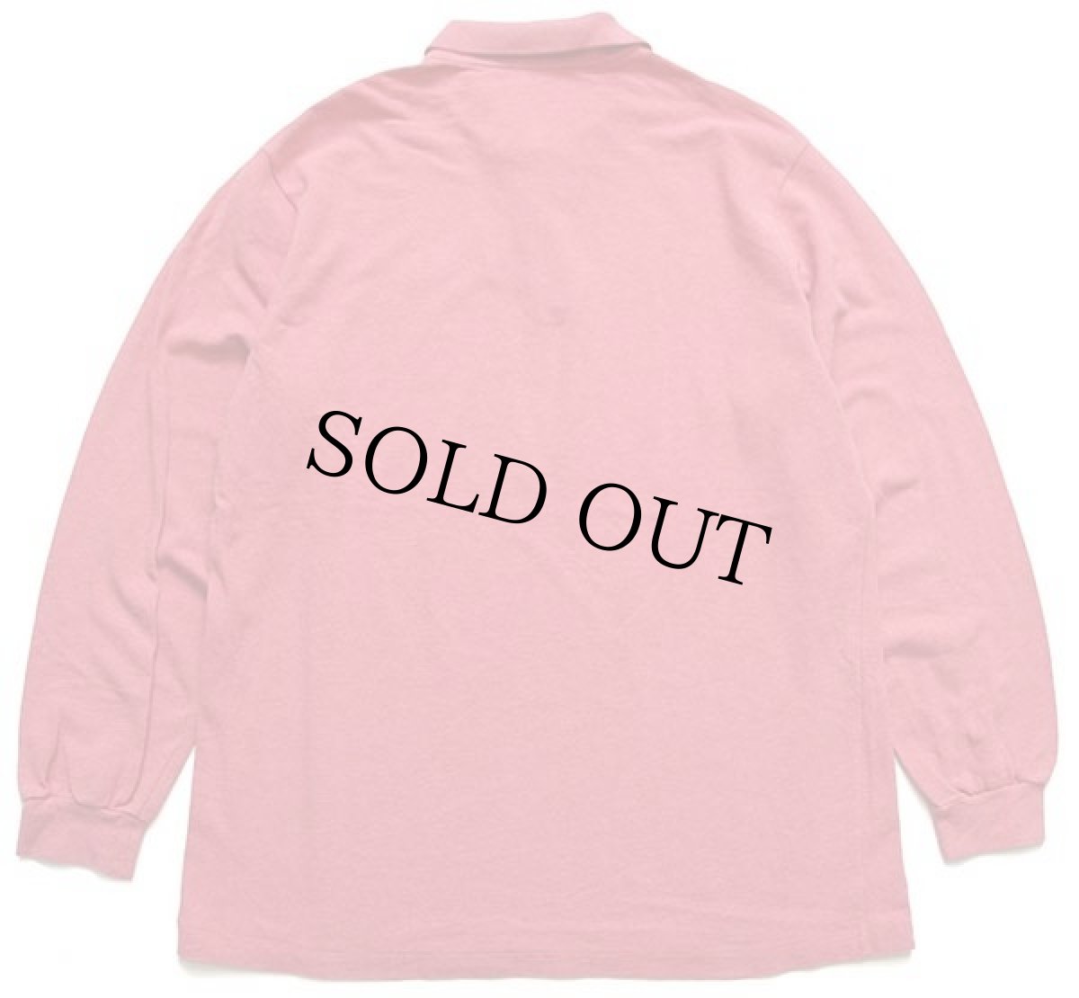 画像2: 90s LACOSTEラコステ ワンポイント コットン 鹿の子 長袖ポロシャツ 杢レッド 6 (2)