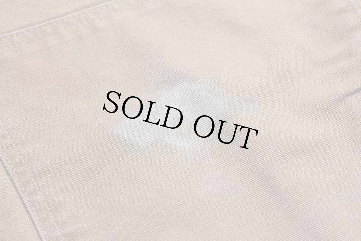 画像6: USA製 carharttカーハート ダック地 ダブルニー オーバーオール 茶 w34 L30 (6)