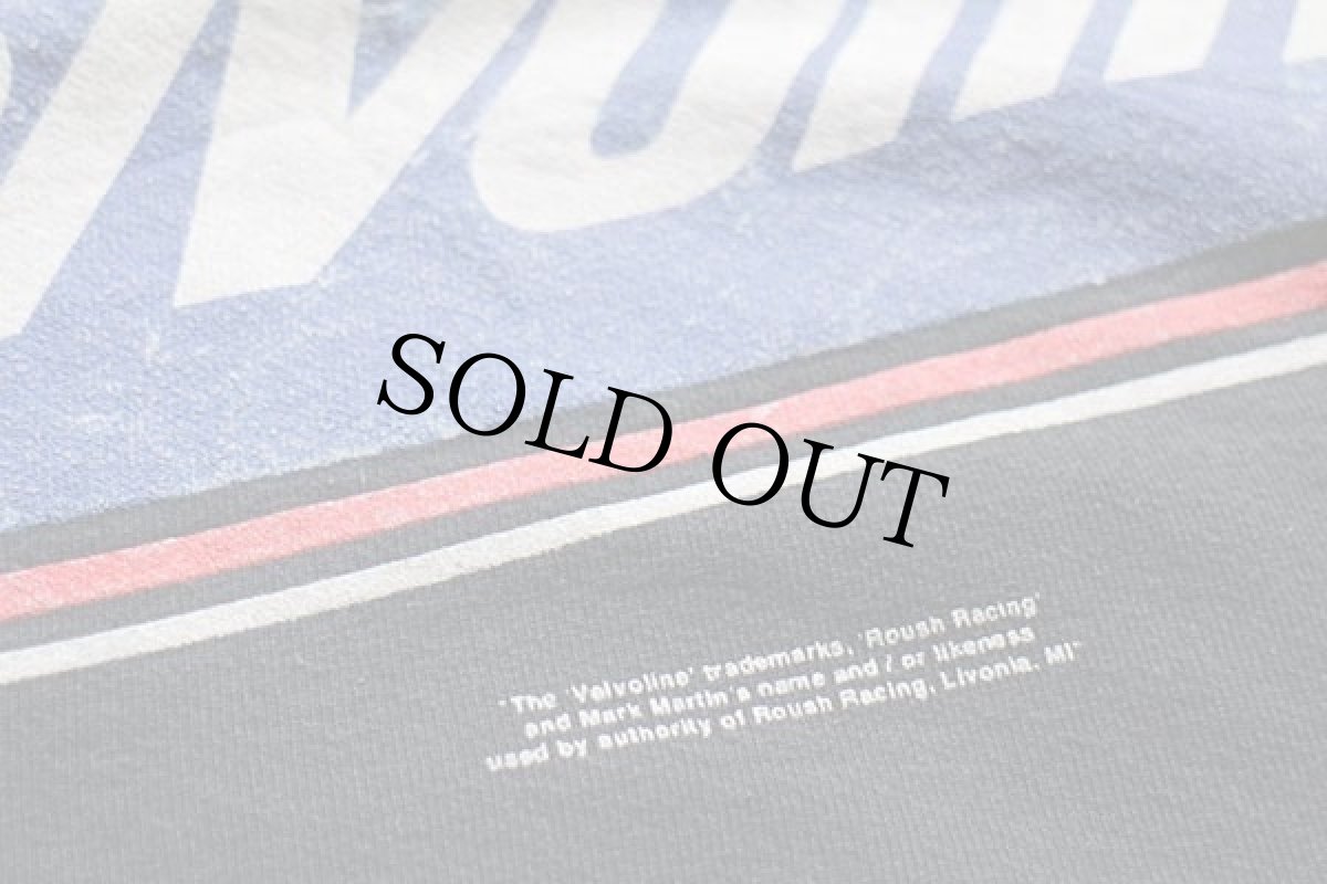 画像4: 90s USA製 Valvoline NASCAR ROUSH RACING Mark Martin スウェット 黒 XL (4)