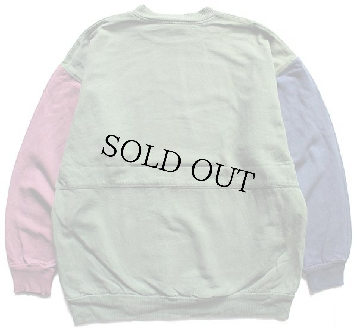 画像2: 90s USA製 Snap-on Racing スナップオン 刺繍 クレイジー マルチカラー コットン スウェット 2 (2)