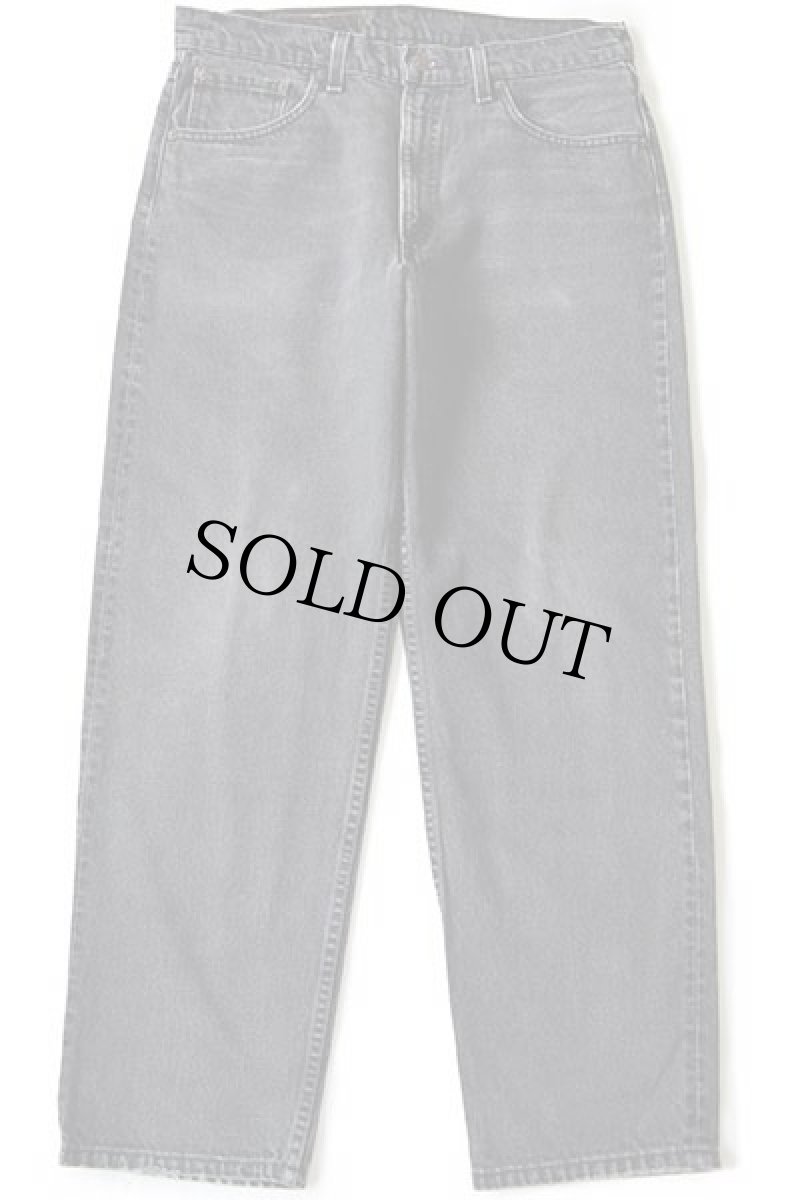 画像2: 90s USA製 Levi'sリーバイス 555 ブラック デニムパンツ w34 L30 (2)