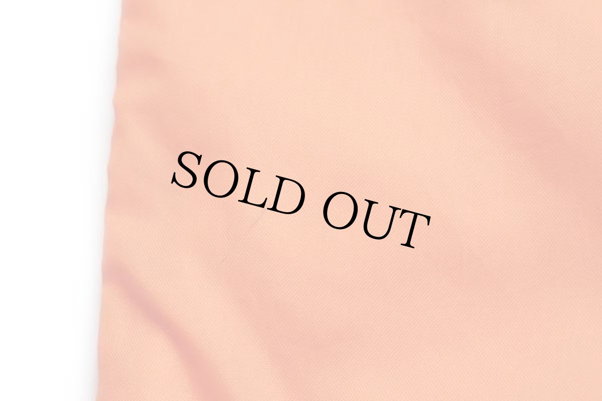 画像7: 70s Chalk Line BASS パッチ付き ナイロン コーチジャケット オレンジ L (7)