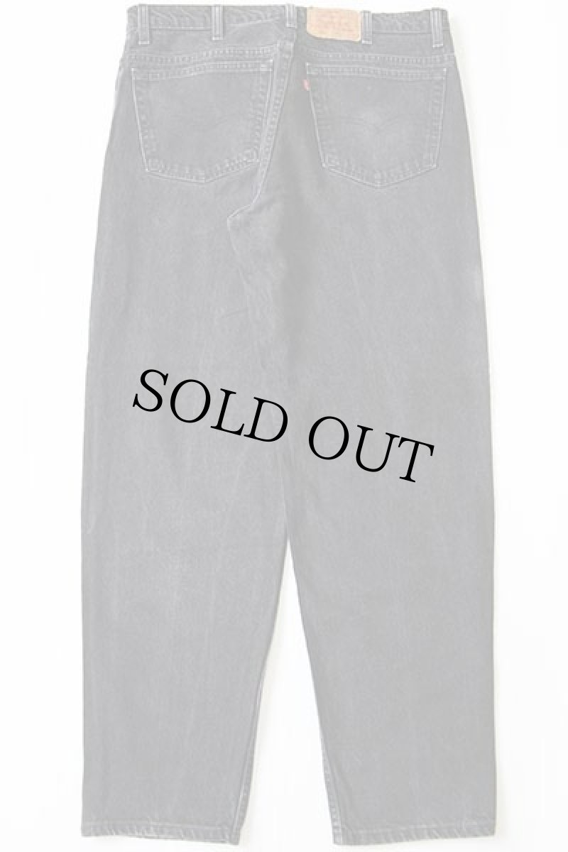 画像3: 90s カナダ製 Levi'sリーバイス 550 ブラック デニムパンツ w40 L32★158 (3)