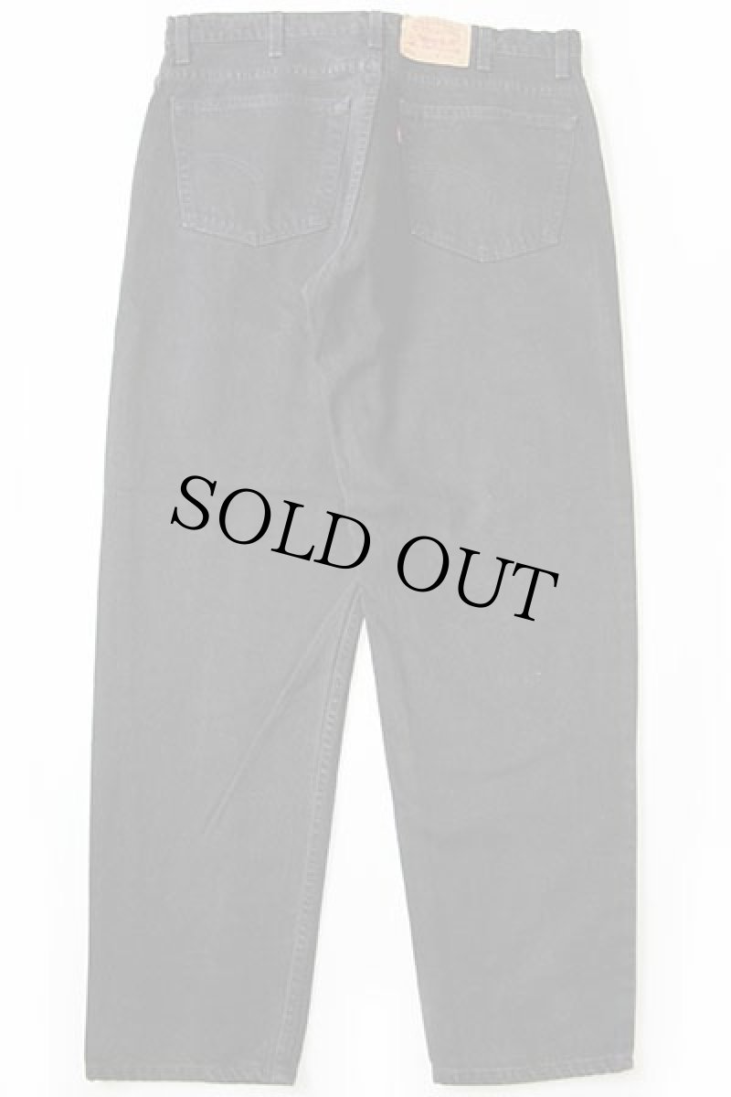 画像3: 90s USA製 Levi'sリーバイス 550 ブラック デニムパンツ w40 L32★157 (3)