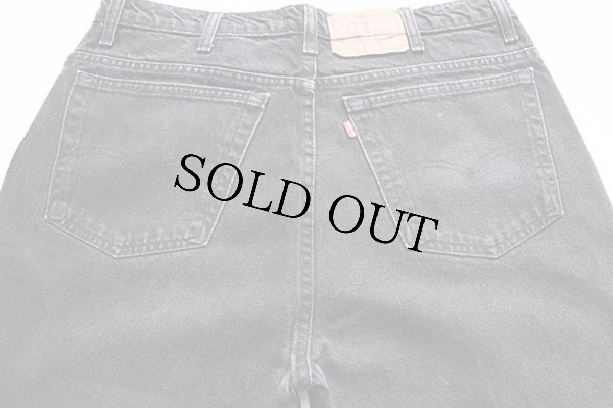 画像5: 90s カナダ製 Levi'sリーバイス 550 ブラック デニムパンツ w40 L32★158 (5)