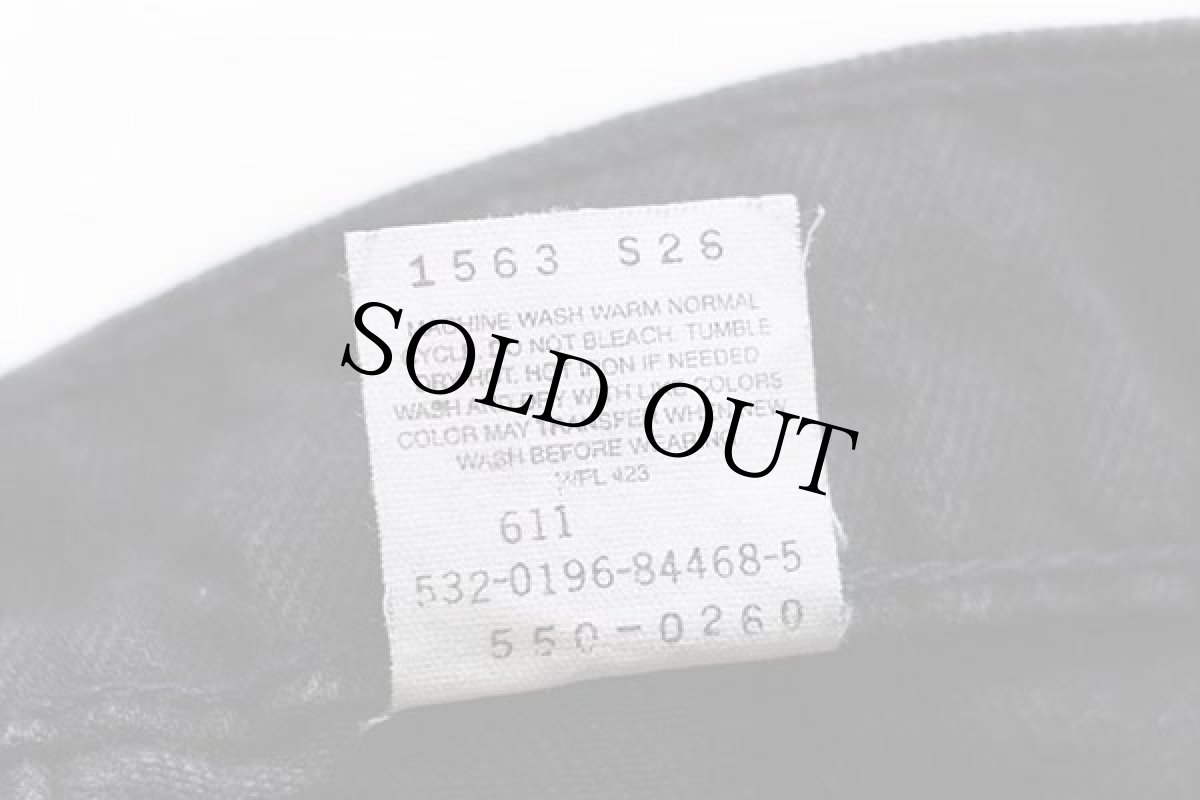 画像7: 90s USA製 Levi'sリーバイス 550 ブラック デニムパンツ w40 L32★157 (7)