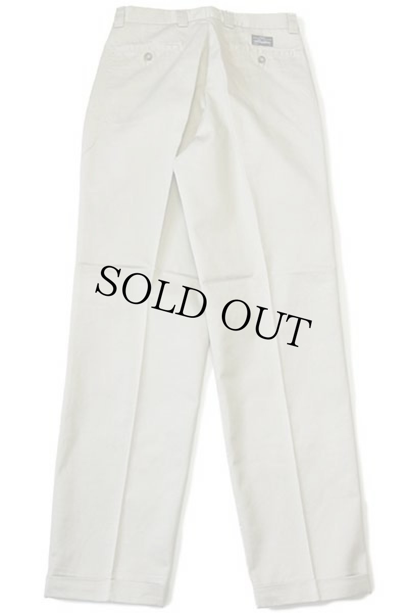 画像3: デッドストック★80s イタリア製 LEVI'Sリーバイス ツータック コットン チノパン ベージュ w32 L32★C ユーロ (3)