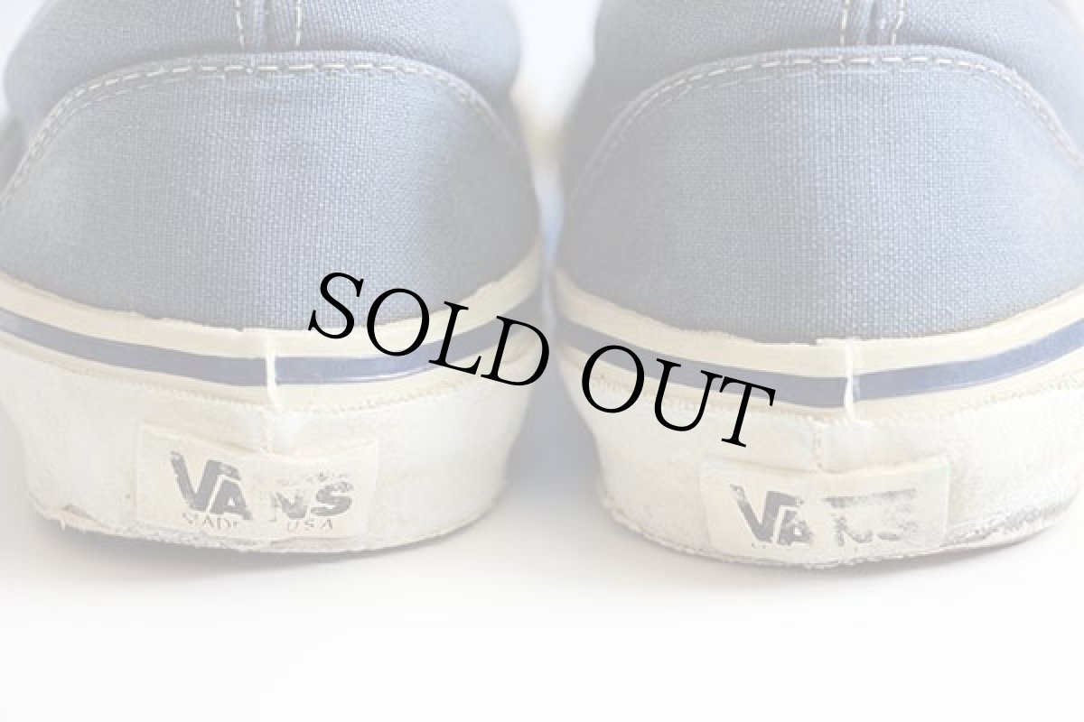 画像5: 90s USA製 VANSバンズ ERAエラ 紺★スニーカー (5)