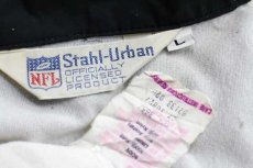 画像4: 80s Stahl-Urban NFL CINCINNATI BENGALS パッチ付き ナイロン コーチジャケット 黒 L (4)