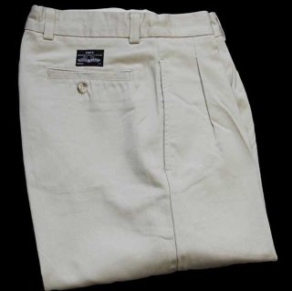 90s DOCKERSドッカーズ ツータック コットン チノパン グレー