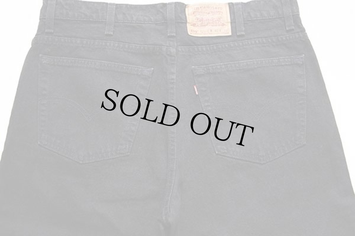 画像5: 90s USA製 Levi'sリーバイス 550 ブラック デニムパンツ w40 L32★157 (5)