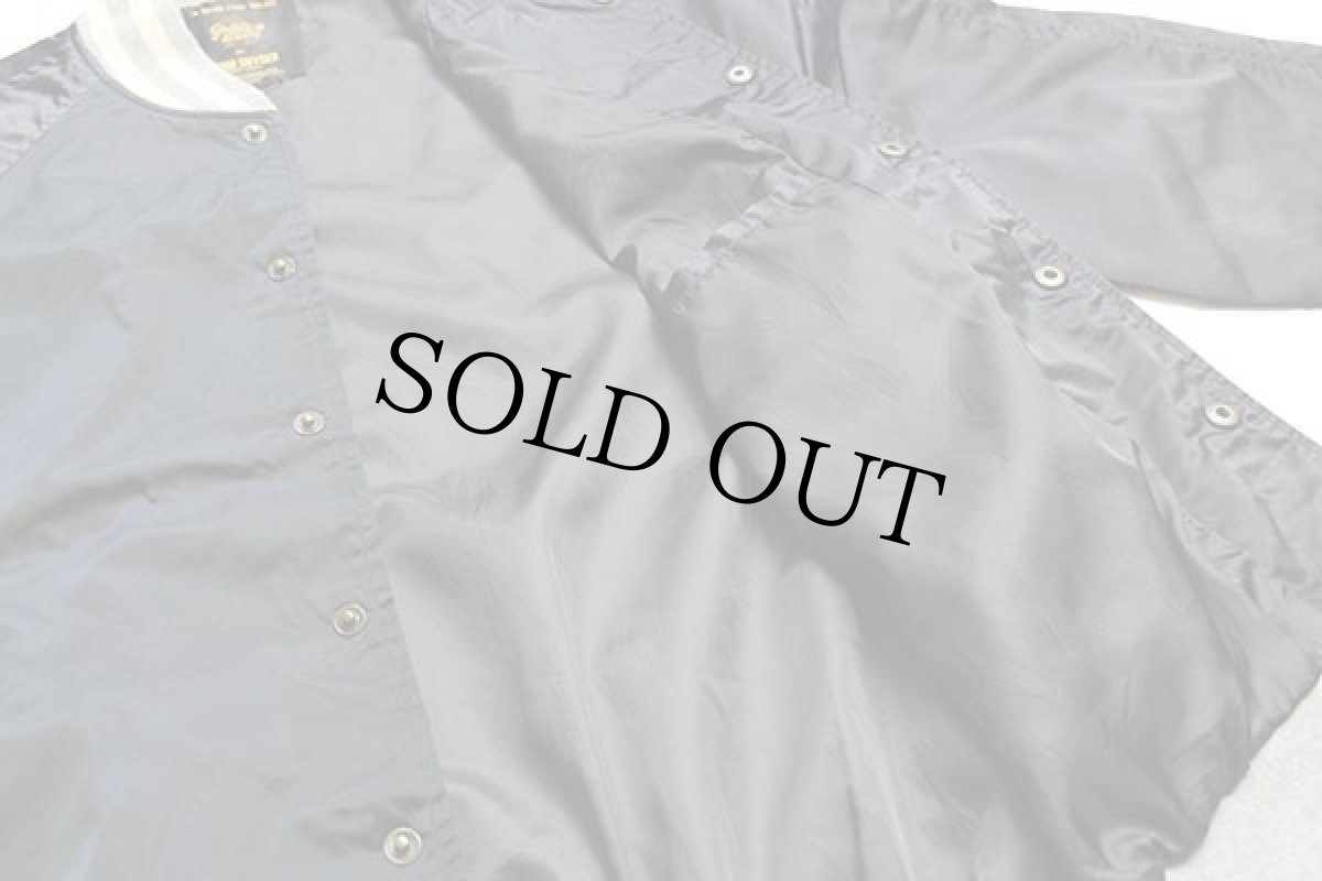 画像5: USA製 Golden Bear for TODD SNYDER リブライン ナイロンスタジャン 紺 L (5)