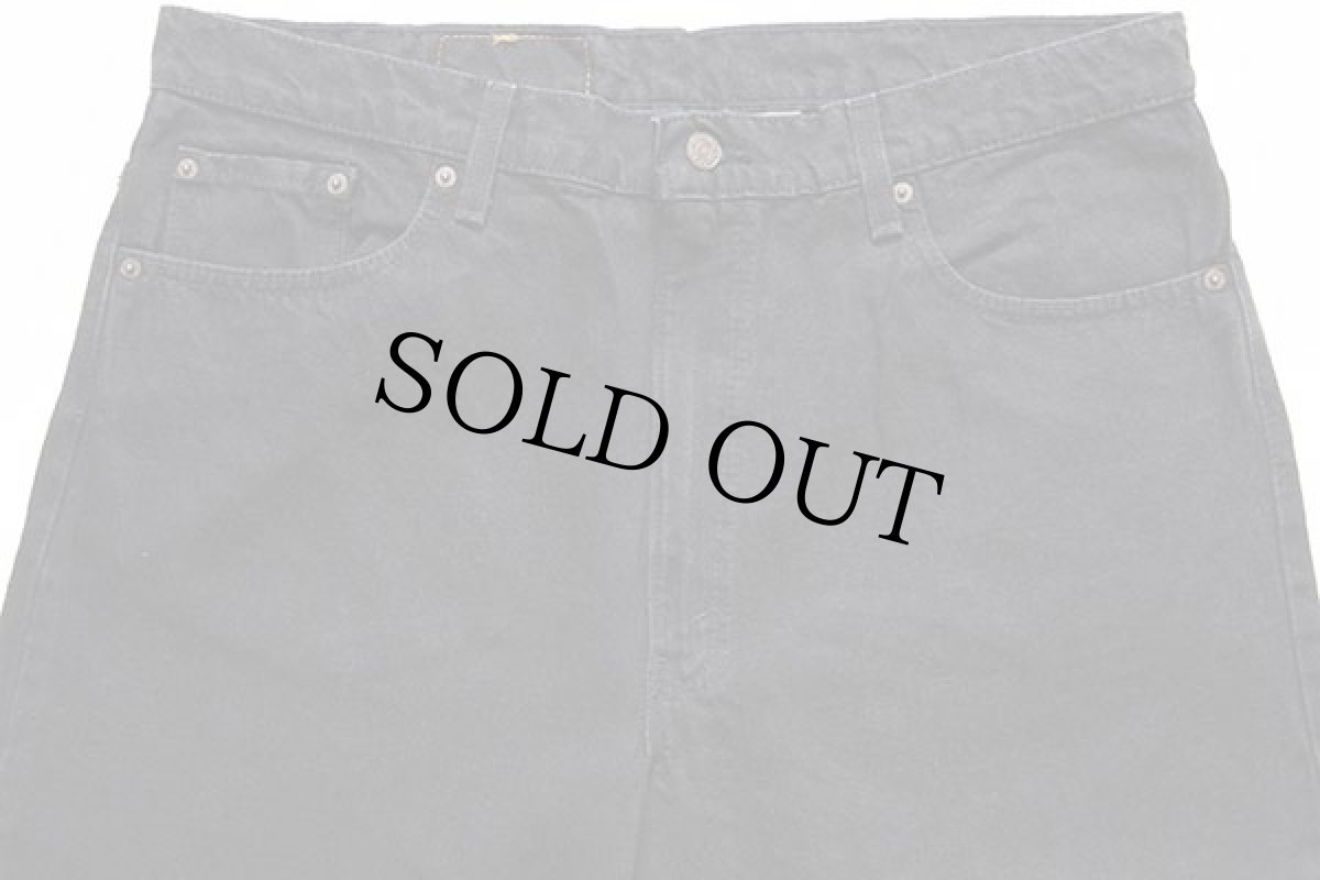 画像4: 90s USA製 Levi'sリーバイス 550 ブラック デニムパンツ w40 L32★157 (4)