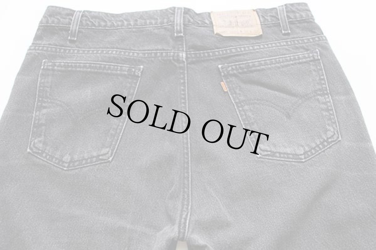 画像5: 90s USA製 Levi'sリーバイス 505 ブラック デニムパンツ w38★58 (5)