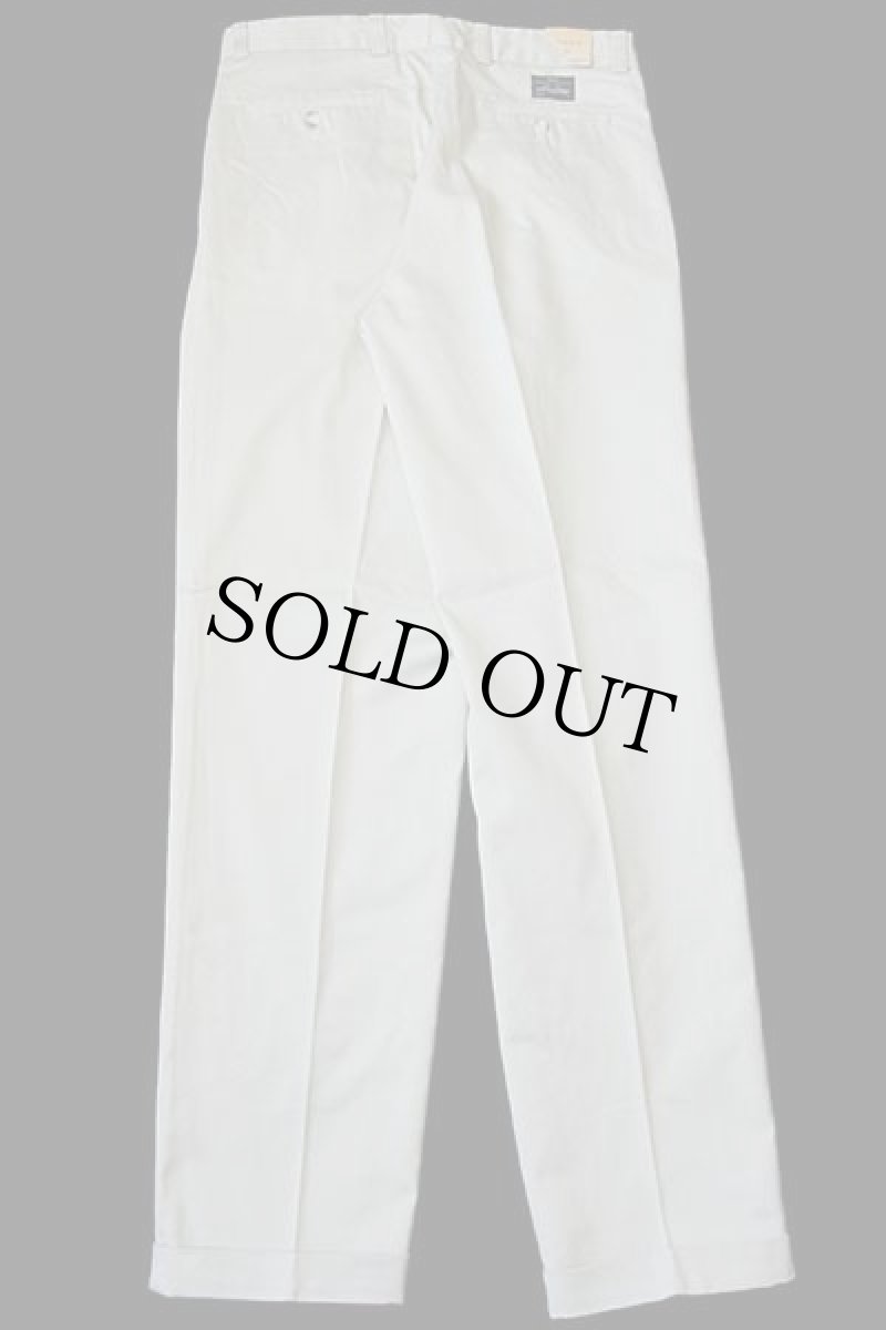 画像3: デッドストック★80s LEVI'Sリーバイス ツータック コットン チノパン ライトベージュ w32 L32★E ユーロ (3)