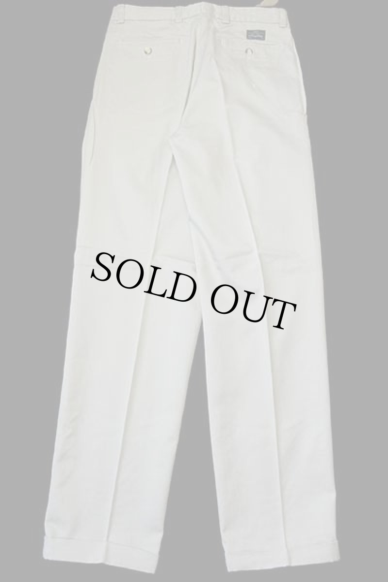 画像3: デッドストック★80s LEVI'Sリーバイス ツータック コットン チノパン ライトベージュ w32 L32★F ユーロ (3)