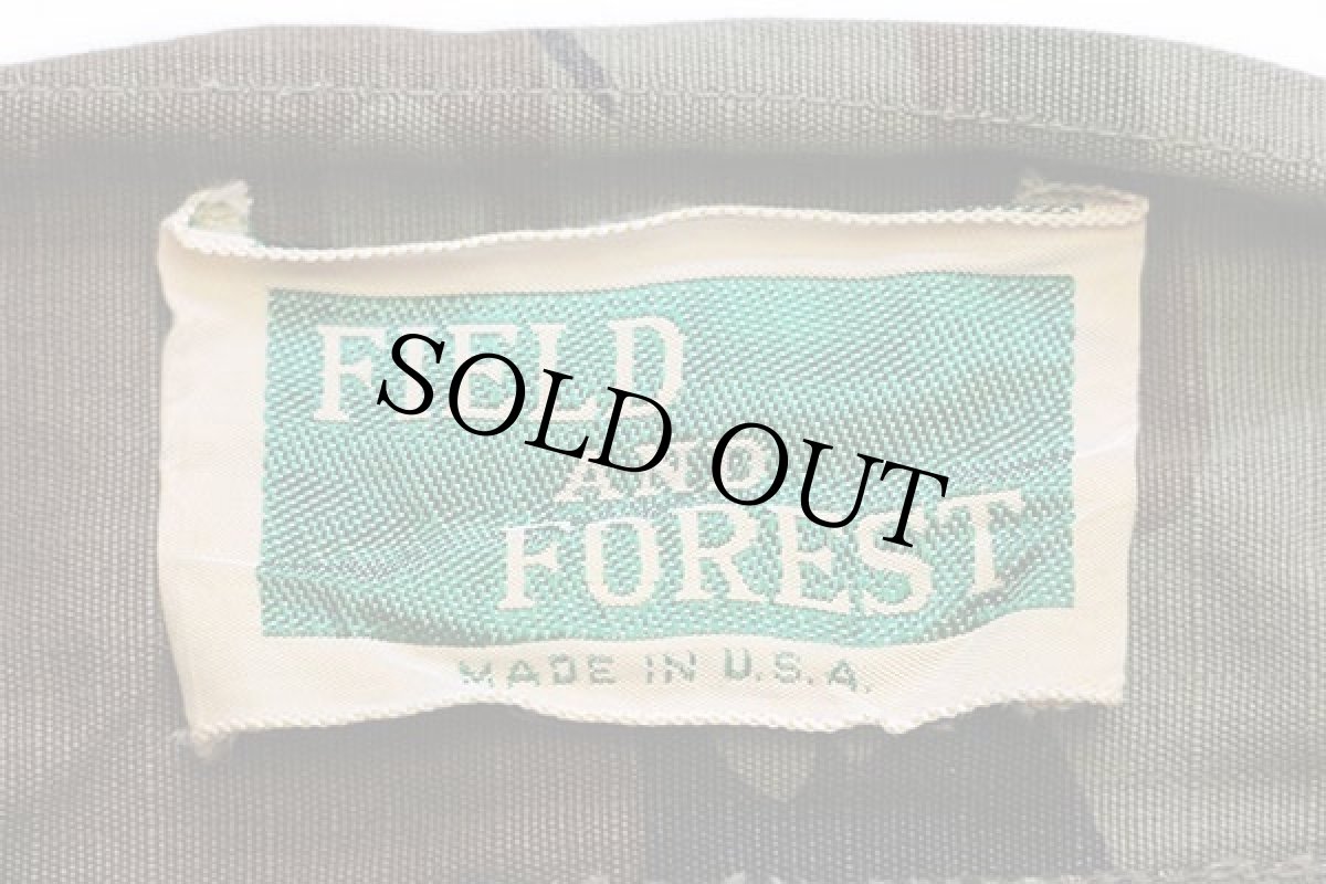 画像4: 70s USA製 FIELD AND FOREST シビリアンリーフカモ ハンティング ウエストポーチ★ツールバッグ (4)