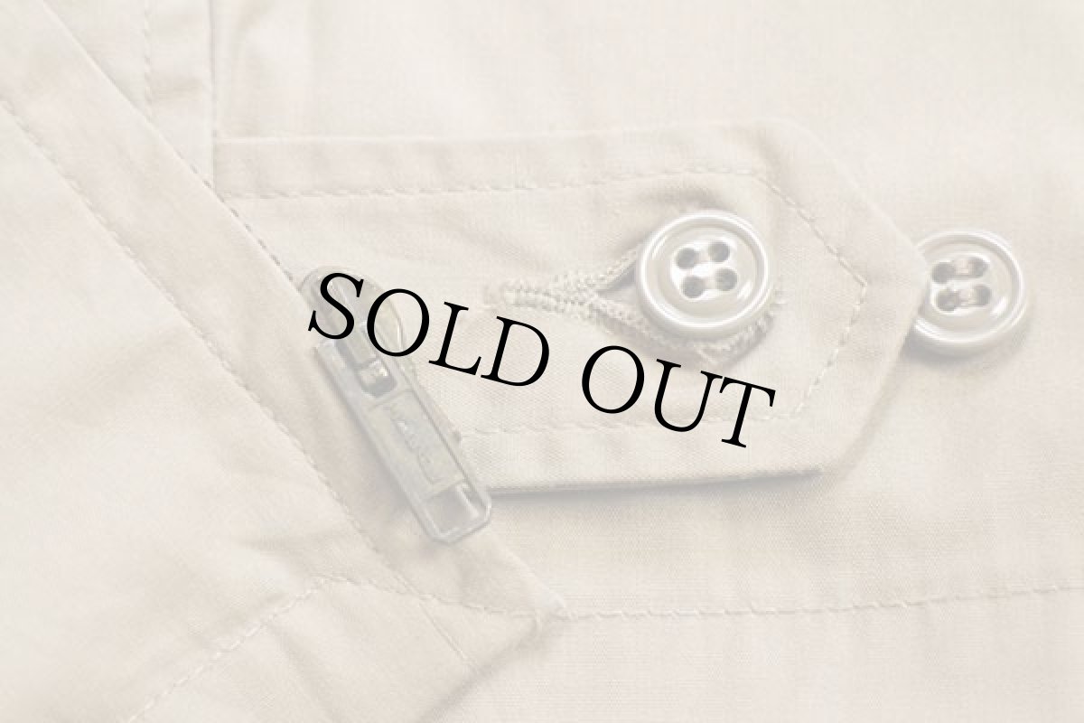 画像6: 80s USA製 米軍 U.S.NAVY Creighton チンスト付き ウインドブレーカー ジャケット タン (6)