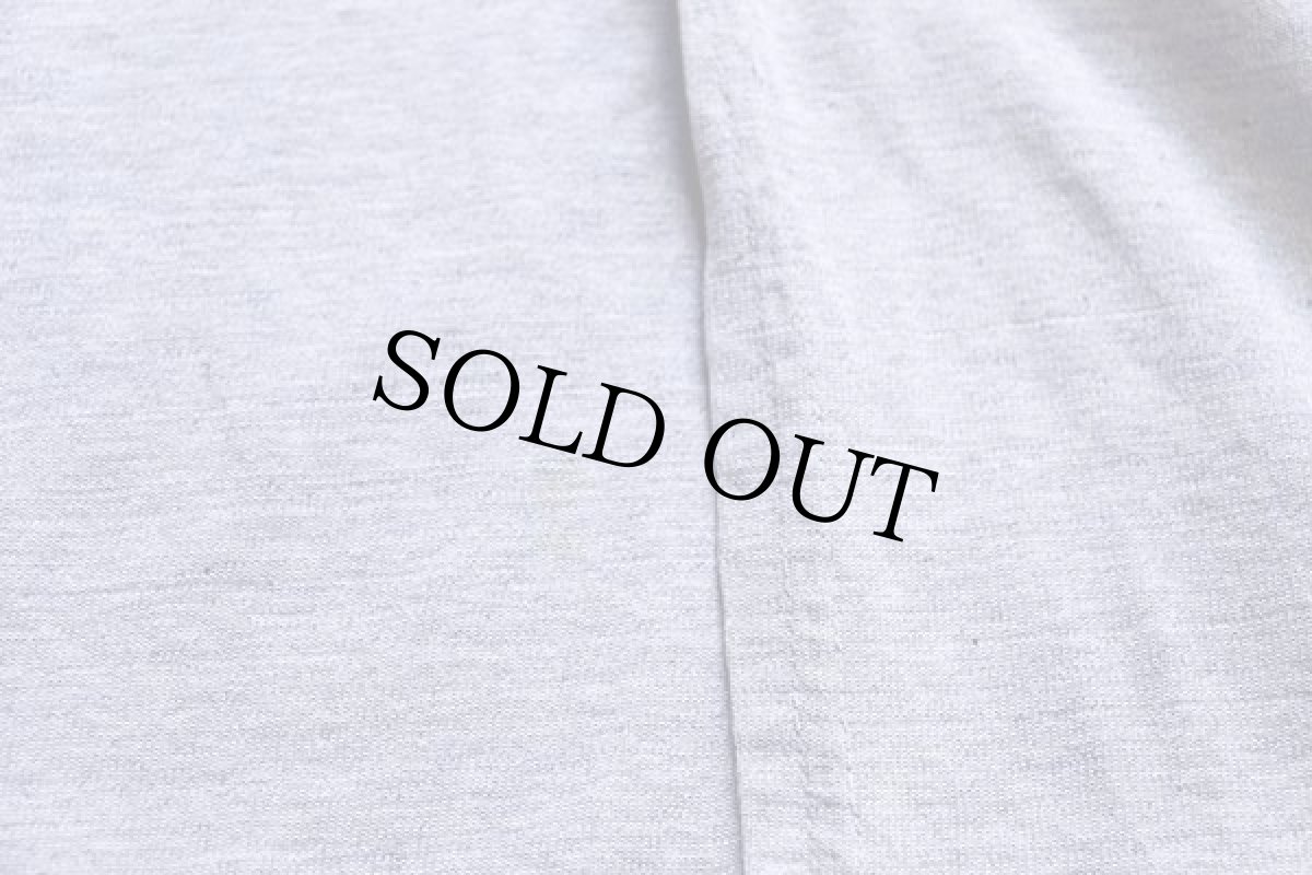 画像7: 50s Wilsonウィルソン CHICAGO 22 フェルトパッチ付き ベースボールシャツ 杢ブルーグレー M (7)