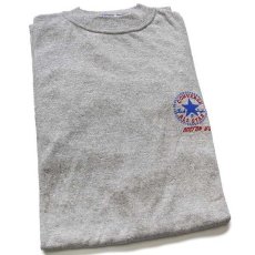 画像1: デッドストック★90s イタリア製 CONVERSEコンバース ALL STARオールスター 長袖Tシャツ 杢グレー XXL★特大 (1)