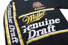 画像3: 80s USA製 NASCAR Miller Genuine Draft Rusty Wallace スウェット 黒 M (3)