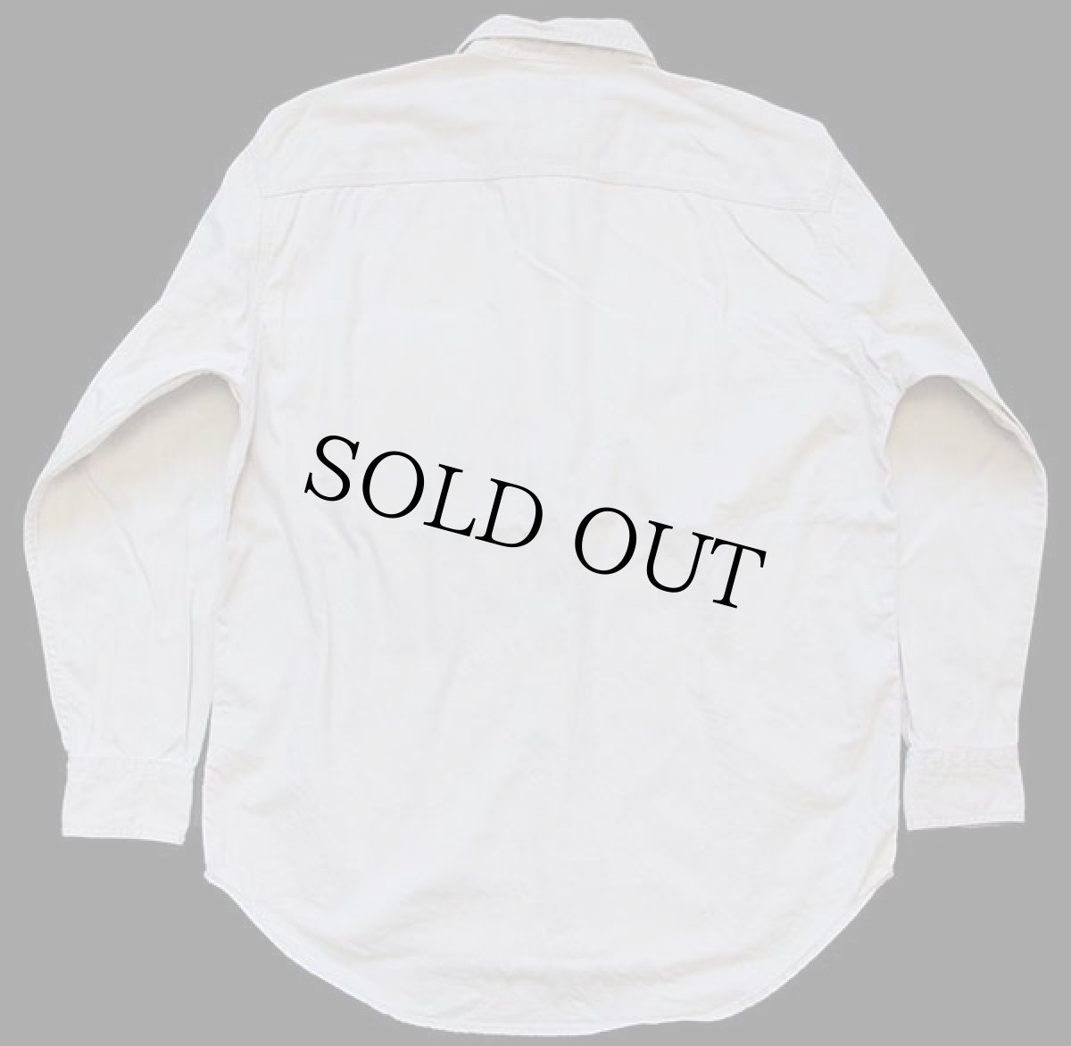 画像2: 90s Levi'sリーバイス カラーデニムシャツ ベージュ M (2)