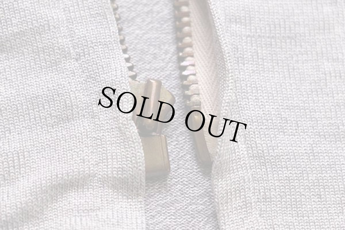 画像5: 60s Spanjian Oberlin 7 ナンバリング ベースボールシャツ 杢グレー×赤 42 (5)