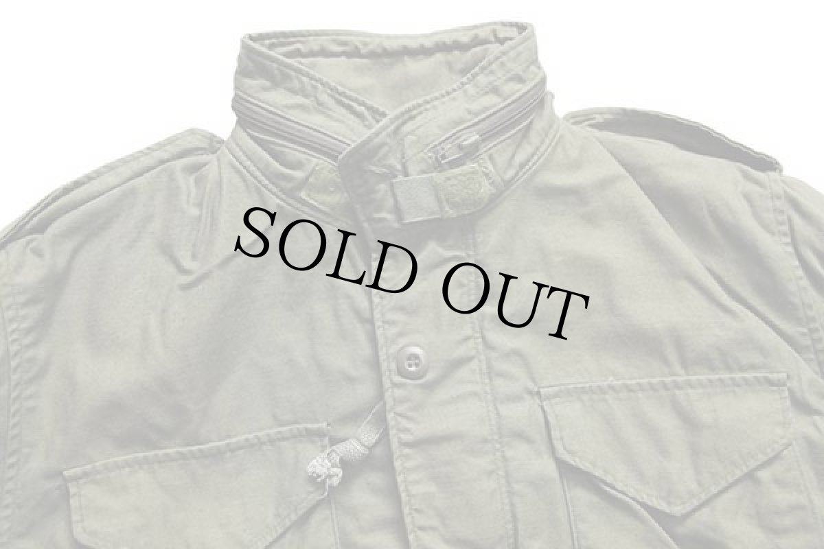 画像3: 80s 米軍 U.S.ARMY M-65 フィールドジャケット オリーブグリーン S-R (3)