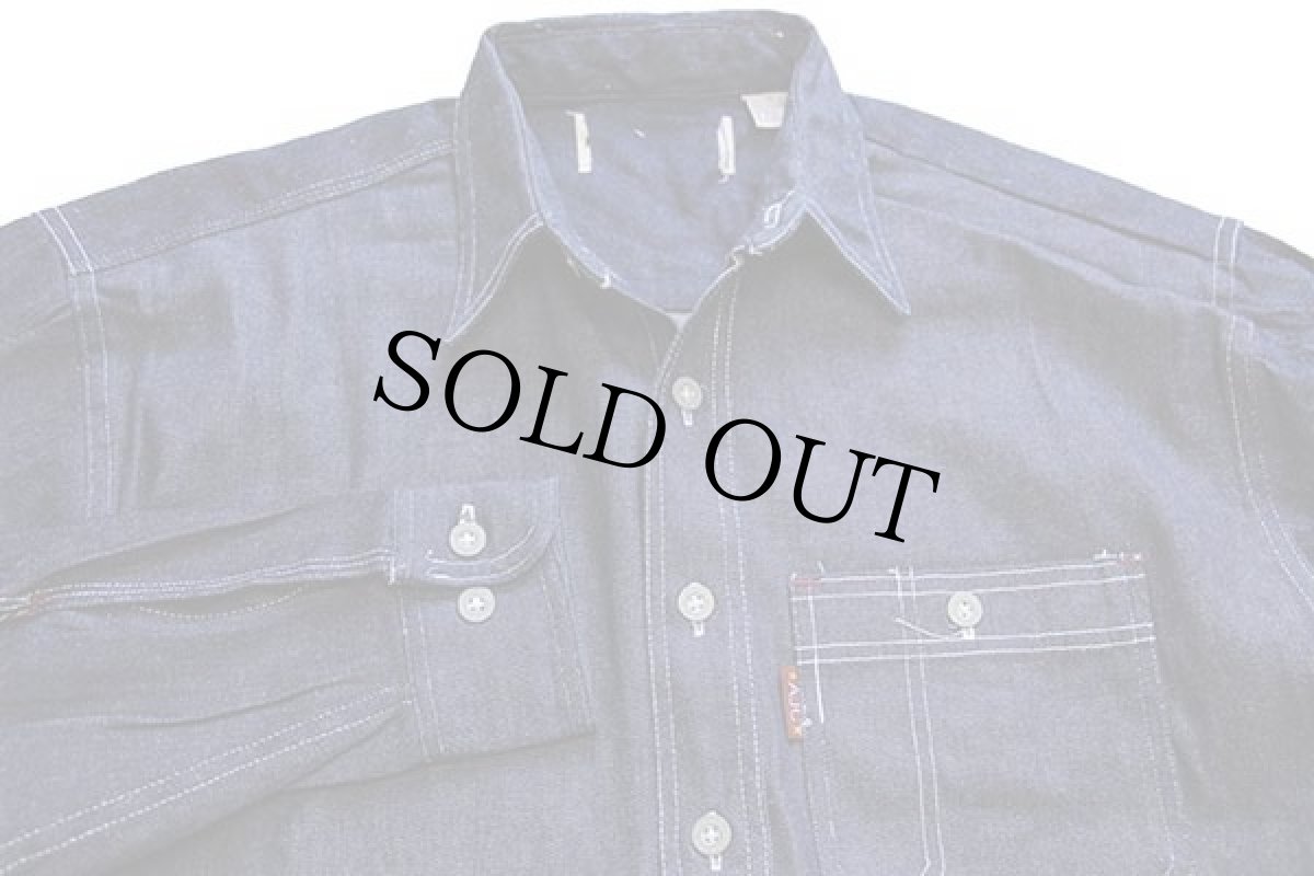 画像4: デッドストック★90s ARIZONA 片ポケ デニムシャツ (4)