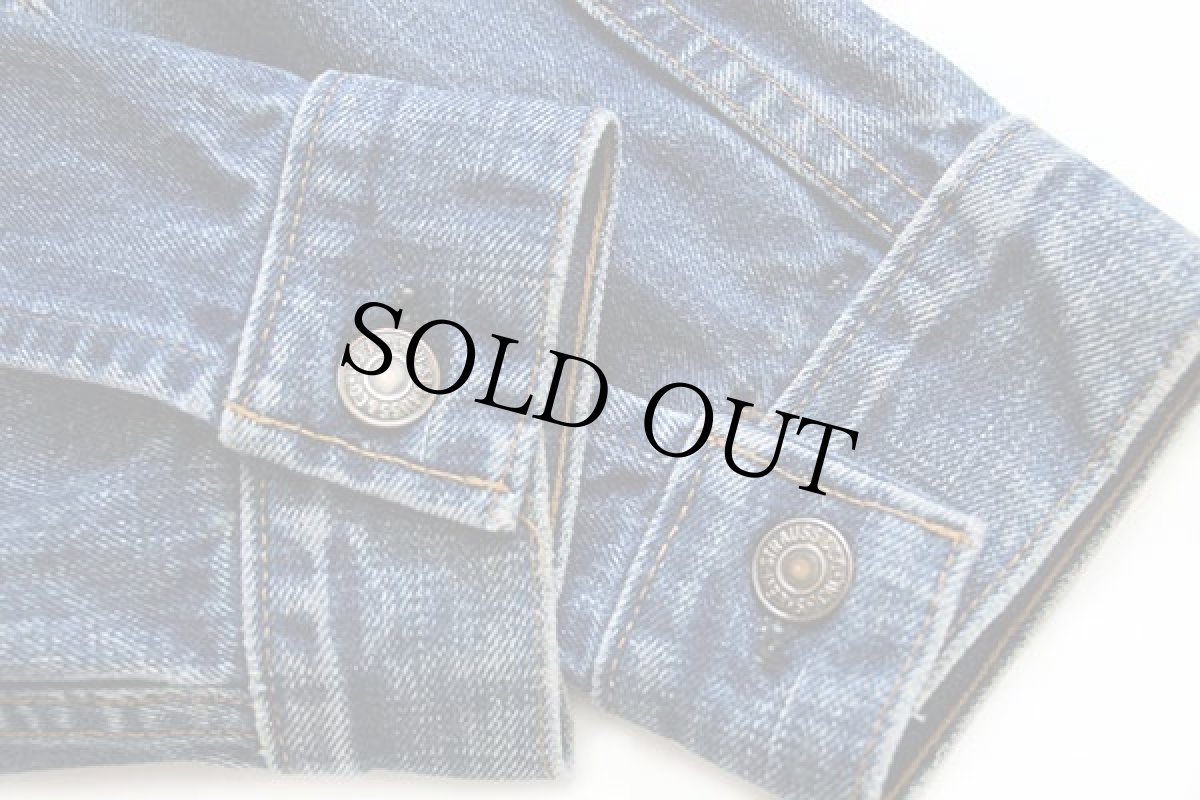 画像9: 60s USA製 LEVI'Sリーバイス 70505 BIGE デニムジャケット 42 (9)
