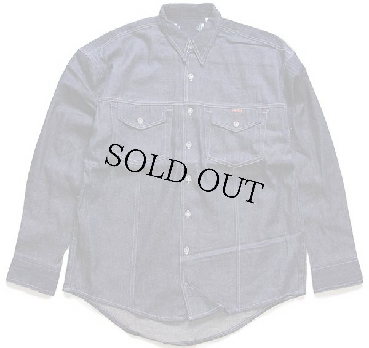 画像2: デッドストック★90s ARIZONA デニムシャツ★D (2)