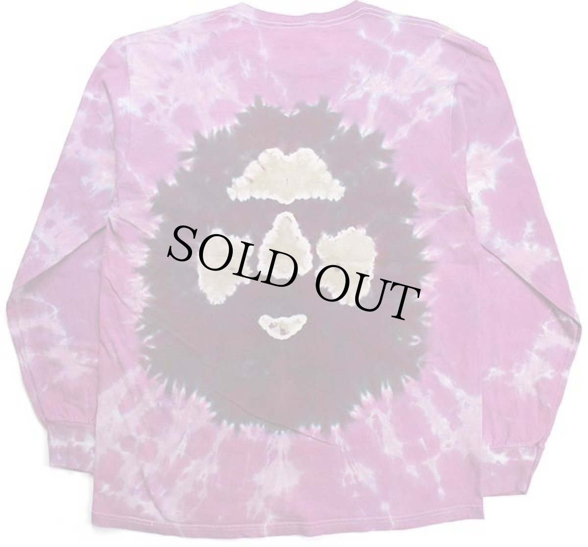 画像2: 00s FRUIT OF THE LOOM タイダイ染め コットン 長袖Tシャツ L (2)